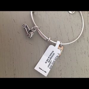 NWT Alex and Ani Monopoly car bracelet